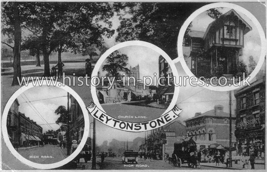 Views of Leytonstone, London. 1920's
